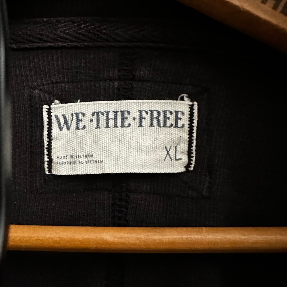 We The Free Black Button Down Shirt - Picture 3 of 3